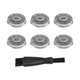 thumbnail image 3 of 6Pcs SH90 Razor Blade Replacment Head for Philips Shaver S7000 S8000 S9000 S9031 S9041 S9111 S9121 S, 3 of 5