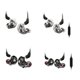 thumbnail image 2 of QKZ VK1 4DD Auriculares con cable desmontable Auriculares de alta fidelidad estéreo con supergraves con cable de 3,5 mm en la oreja Methold DZ7303-04B, 2 of 2