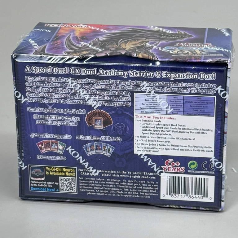 Yu-Gi-Oh! hotsell Speed Duel GX: Midterm Paradox Box Display Factory Sealed