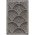 thumbnail image 1 of Aspire Wool Scallop Navy & White 8' x 11' Area Rug, 1 of 5