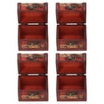 thumbnail image 4 of Caja pequeña de madera antigua, estuche de almacenamiento de madera Vintage para guardar joyas y tesoros, 4 Uds., 4 of 8