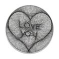 thumbnail image 2 of AMLESO Drawing Winding Painting Rope Painting String Art for Kitchen Bedroom Office Heart, 2 of 8