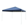 Outsunny 13' x 13' Adjustable Height Pop Up Canopy Party Tent with Easy Setup/Takedown & Included Carry Bag - Dark Blue