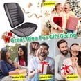 thumbnail image 6 of Memory Foam Car Seat Cushion with Back Support, 19"L x 1.2"W x 20"H, 6 of 9