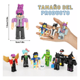 thumbnail image 3 of 24 Piezas Virtual World Roblox Building Block Muñeca ESTILO 2, 3 of 5