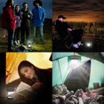 thumbnail image 4 of Naiovety Linterna solar Luz de camping 3 modos Tienda de carga USB Lámpara de noche Brillo Herramienta de iluminación colgante para viajes al aire libre carpas Verde Naiovety OD028251-01, 4 of 6