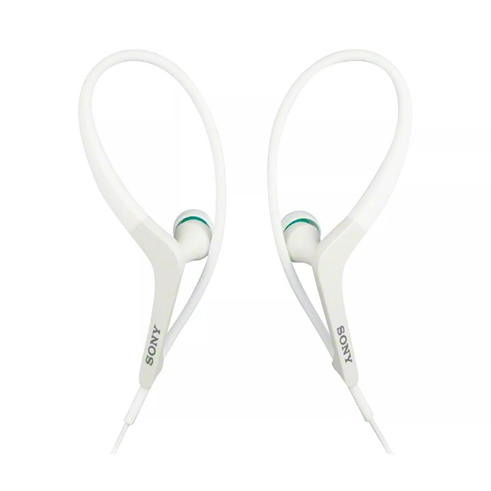 Sony Sports Wired Headphones with Adjustable Ear Loop with Mic InEar