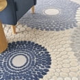 thumbnail image 4 of Nourison Aloha Indoor/Outdoor Blue/Grey 9' x 12' Area Rug (9x12), 4 of 10