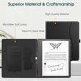 thumbnail image 7 of Fintie Case for Kindle Scribe 10.2 Inch Tablet(2022 Released)- Premium PU Leather Stand Cover Auto Sleep/Wake with Card Slot and Pen Holder, Black, 7 of 7