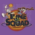 thumbnail image 2 of Girl's Space Jam: A New Legacy Tune Squad Classic Logo  Graphic Tee Purple Berry Small, 2 of 4