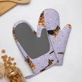 thumbnail image 4 of Hirioo German Shepherd Dog for Silicone Oven Mitts for BBQ, Baking, Cooking, Set of 2, Heat Resistant 260℃, Non-Slip Kitchen Essentials, 4 of 6