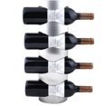 thumbnail image 1 of VALINK Support Mural pour Bouteilles de Vin en Acier Inoxydable, Support de Rangement, Présentoir, Déco Maison, 1 of 5