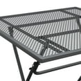 thumbnail image 5 of vidaXL 5 Piece Garden Dining Set Expanded Metal Mesh Anthracite, 5 of 5