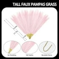 thumbnail image 2 of Faux Reed Grass Pink Fluffy Pompous Grass Christmas Tree Topper Christmas Tree Picks Xmas Tree Ornaments for Christmas Wedding Vase Filler Home Decor,20 Pcs 14.7 inch/43 cm,Topboutique, 2 of 7