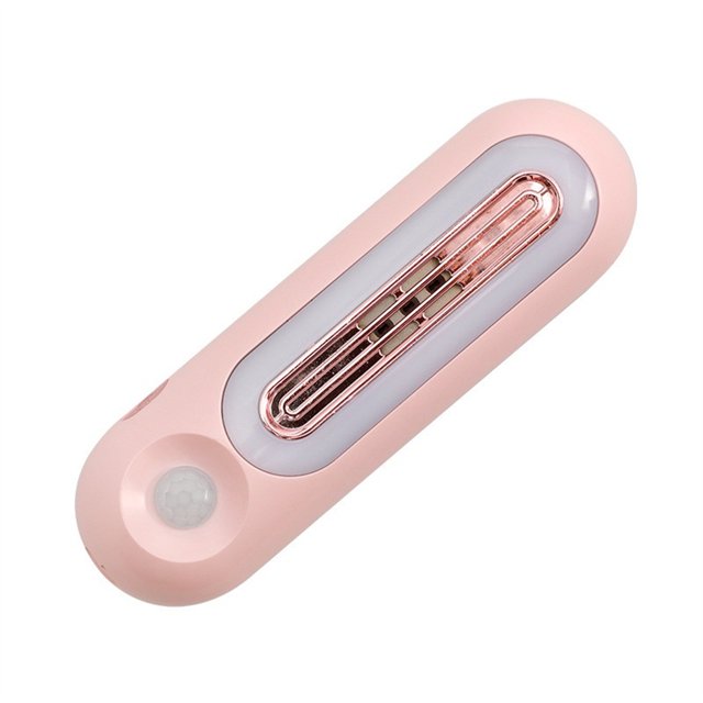 Bearachild Desodorante para refrigerador con luz nocturna, eliminador de olores reutilizable, ambientador para armario, accesorio de cocina Electrodomésticos Rosado Bearachild HA064650-02B