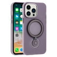 thumbnail image 3 of For Samsung Galaxy S23 Ultra MagSafe Compatible with 360 degree Circle Ring Stand Magnetic Kickstand Hybrid Cover ,Xpm Phone Case [ Purple ], 3 of 4