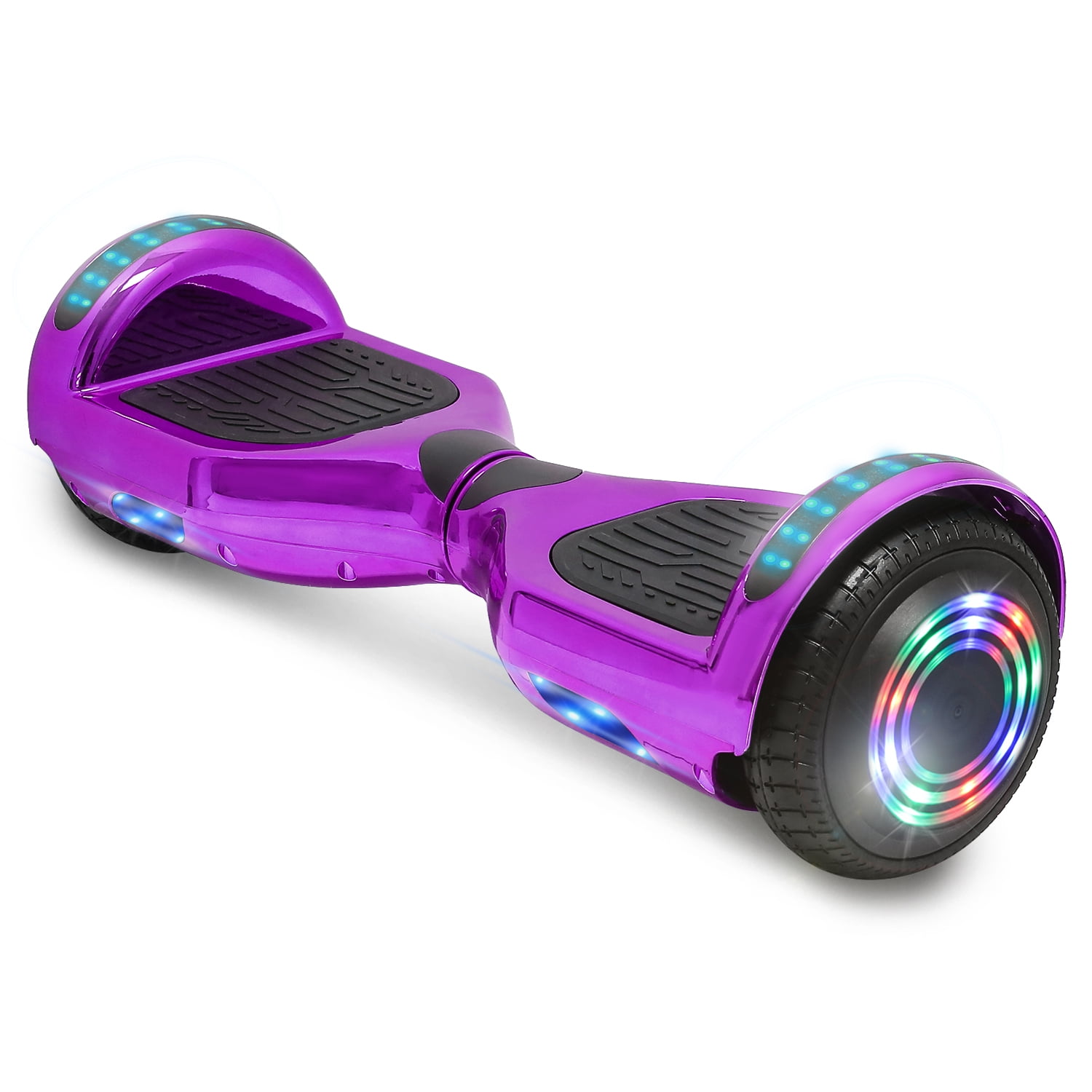 TPS 6.5 Hoverboard Electric Self Balancing Scooter with Wireless Speaker and LED Lights for Kids and Adults UL2272 Safety Certified 