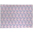 thumbnail image 1 of Wild Flower Blue Office Mat by Kavka Designs, 1 of 1
