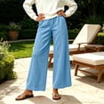 thumbnail image 4 of YTCAMLO Wide Leg Sweatpants for Women High Waisted Soft Fleece Baggy Sweat Pants, 4 of 6