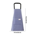 thumbnail image 3 of Ke1Clo Blue Canvas Apron, Summer Breathable Apron, Adult Fashion, All Weather Use, for Cooking Cleaning or Outdoor Activities, 3 of 6
