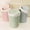 Pink, variant on Tiny Trash Can,Mini Trash Can,Desk Trash Can,Bathroom Trash Can,Mini Can with Swing Top Lid,Small Waste Bin for Countertop,Desk,Bathroom Swing Top Bin(Blue 7in)from QiwagFerng