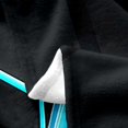 thumbnail image 4 of Erosebridal Cyan Gamepad Sherpa Blanket, Geometry Honeycomb Fuzzy Blanket Throw, Video Game Decor, 4 of 7