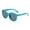 4# Blue, variant on Chunky Round Sunglasses for Women Men Trendy Puffy Thick Inflated Shades Hot Pink One Size