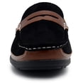 thumbnail image 4 of Aston Marc Mens Levan Faux Leather Flat Loafers, 4 of 6