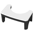 thumbnail image 4 of NIYANGLE Potty Step Stool Toilet Footstool Round Arc Shape 1Pack, 4 of 7