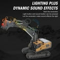 thumbnail image 3 of Tractor De Construcción RC, EXCAVADOR ELÉCTRICA Música De Juguete De 680 Grados Rotados Para Niños Para Un Regalo De Navidad, 3 of 7