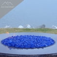 thumbnail image 4 of Blue Ridge Brand™ 1/2" Crushed Glass for Fire Pit - Fireplace and Landscaping - Sky Blue - 20 Pound, 4 of 6