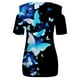 thumbnail image 5 of Elegante mujer cuello redondo impresión manga corta camiseta blusa Tops sudadera OAVQHLG3B Store lin121212, 5 of 5