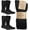4 Pairs Mens Black Size 10-13, variant on Yacht & Smith 4 Pairs Merino Wool Socks for Men & Women, Thermal, Warm Sock Hiking Winter, Bulk Pack