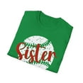 thumbnail image 5 of Sister Baseball, Gildan Unisex Softstyle T-Shirt, Sports Graphic Tee, S-3XL, 5 of 5