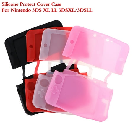 Rubber Silicone Cover Case For Nintendo 3DS XL/LL Console Protective Skin Shell