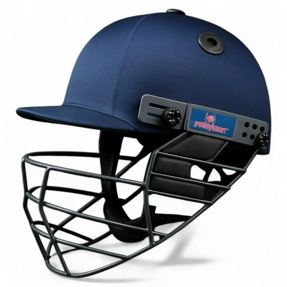 Bratla Vision 400 Cricket Helmet for Adults – Adjustable Fit with Customizable Grill Opening, Padded Brim & Ventilation Holes