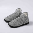 thumbnail image 3 of Vedolay Mens Slippers Slippers Cozy House Shoes Slippe Bedroom Shoes Non Slip Indoor Grey,42, 3 of 5