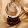 thumbnail image 3 of Clear Ball, Transparent Ball, Sphere Shape Artificial Quartz  Ball  For Home Decoration, 3 of 8