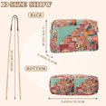 thumbnail image 4 of FORMRS Women Crossbody Purse with Chain Strap Vegan Leather Shoulder Handbag, Cityscape Painting, 4 of 7