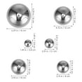 thumbnail image 2 of AURARMLET 10 Pcs Demi-Globe Réfléchissant en Acier Inoxydable pour Décoration de Patio, 2 of 7