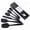 Black, variant on Kitchen Utensils Set Spatula Set 6 Packs Food Grade Kitchen Utensils with Brush Heat Rubber Spatula for Scraping Baking Cooking Mixing Kitchen Utensil Set,Cooking Utensils Set