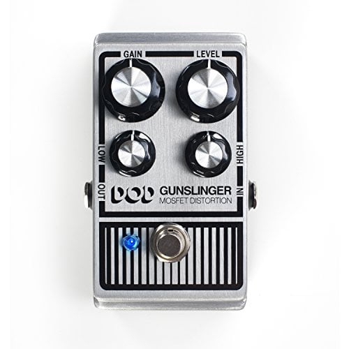 DOD Gunslinger Mosfet Distortion Guitar Effects Pedal
