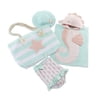 Baby Aspen Seahorse Beach Gift Set with Canvas Tote for Mom, 4 pc