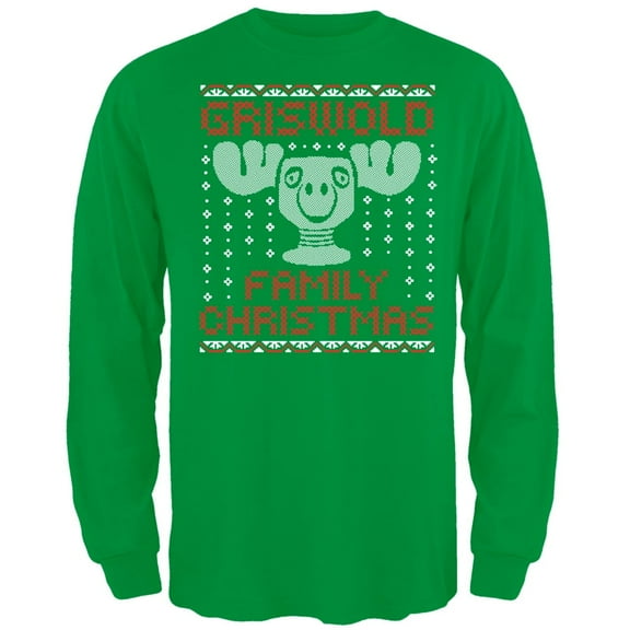 National Lampoon's Christmas Vacation - Crochet Moose Mug Long Sleeve T-Shirt