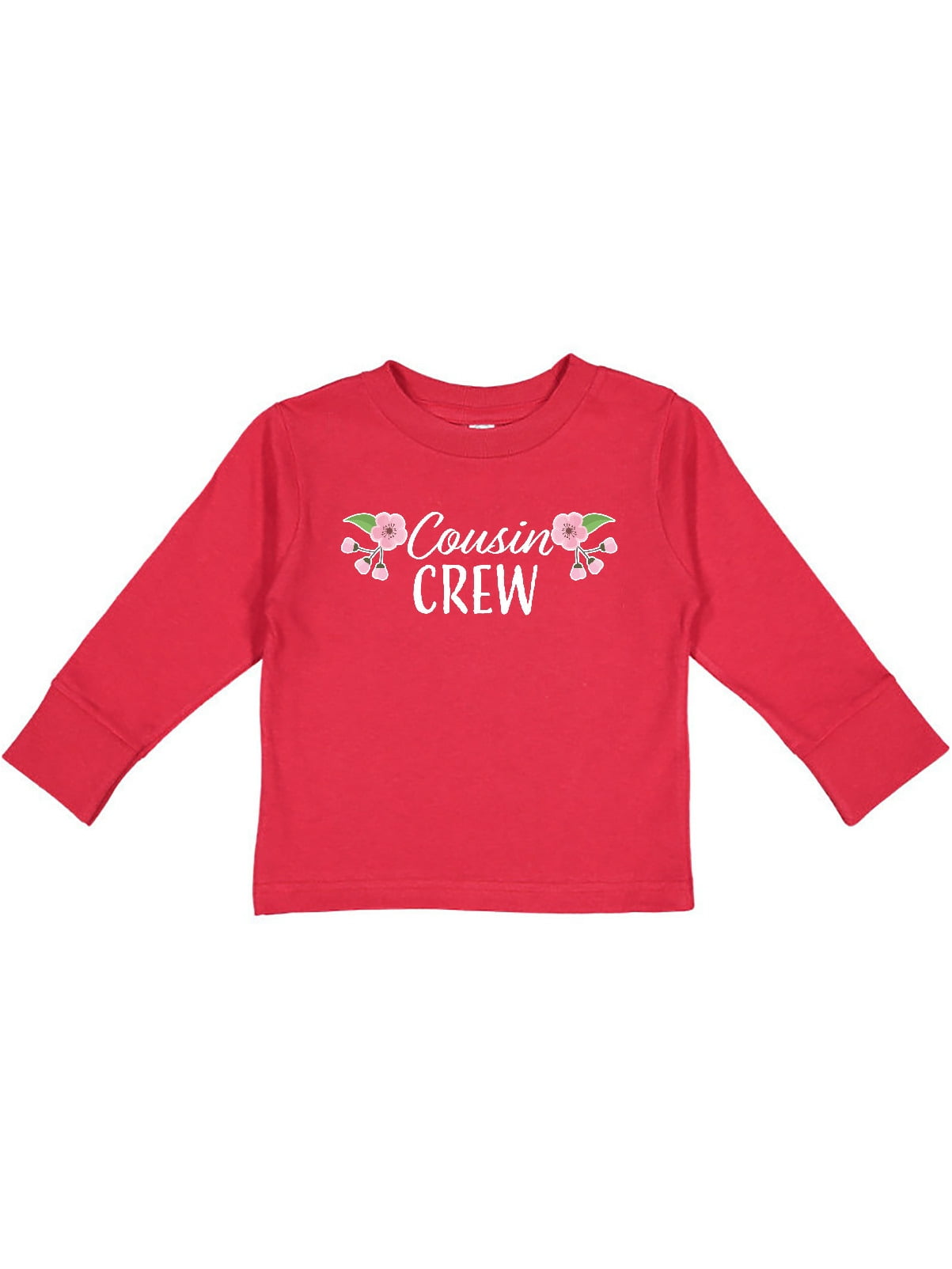 Inktastic Cousin Crew with Flowers 