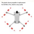 thumbnail image 2 of Inteprter Hélice de Dron de 8 piezas, pieza de accesorios de doble cara con destornillador, accesorios de repuesto para Mini 3 Pro, blanco y naranja Accesorios para aéreos blanco rojo, 2 of 6