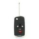 thumbnail image 3 of Funda Plegable BRI con 3 + 1 Botones para Mando a Distancia Compatible con Mitsubishi Eclipse 2007-2010, 3 of 10
