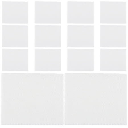 LOLIPPYY 14Pcs Exterior Door Weather Seal White Self Adhesive Door Corner Stripping