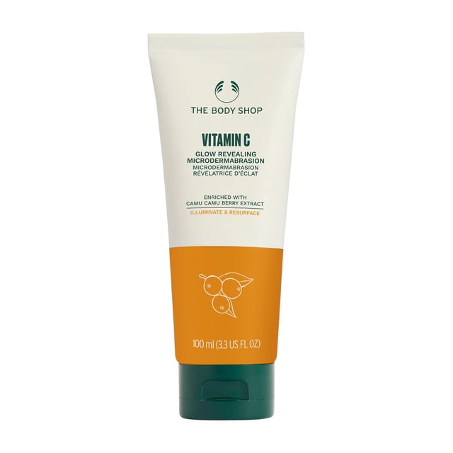 Microdermoabrasión exfoliante The Body Shop Vitamina C, 100 ml