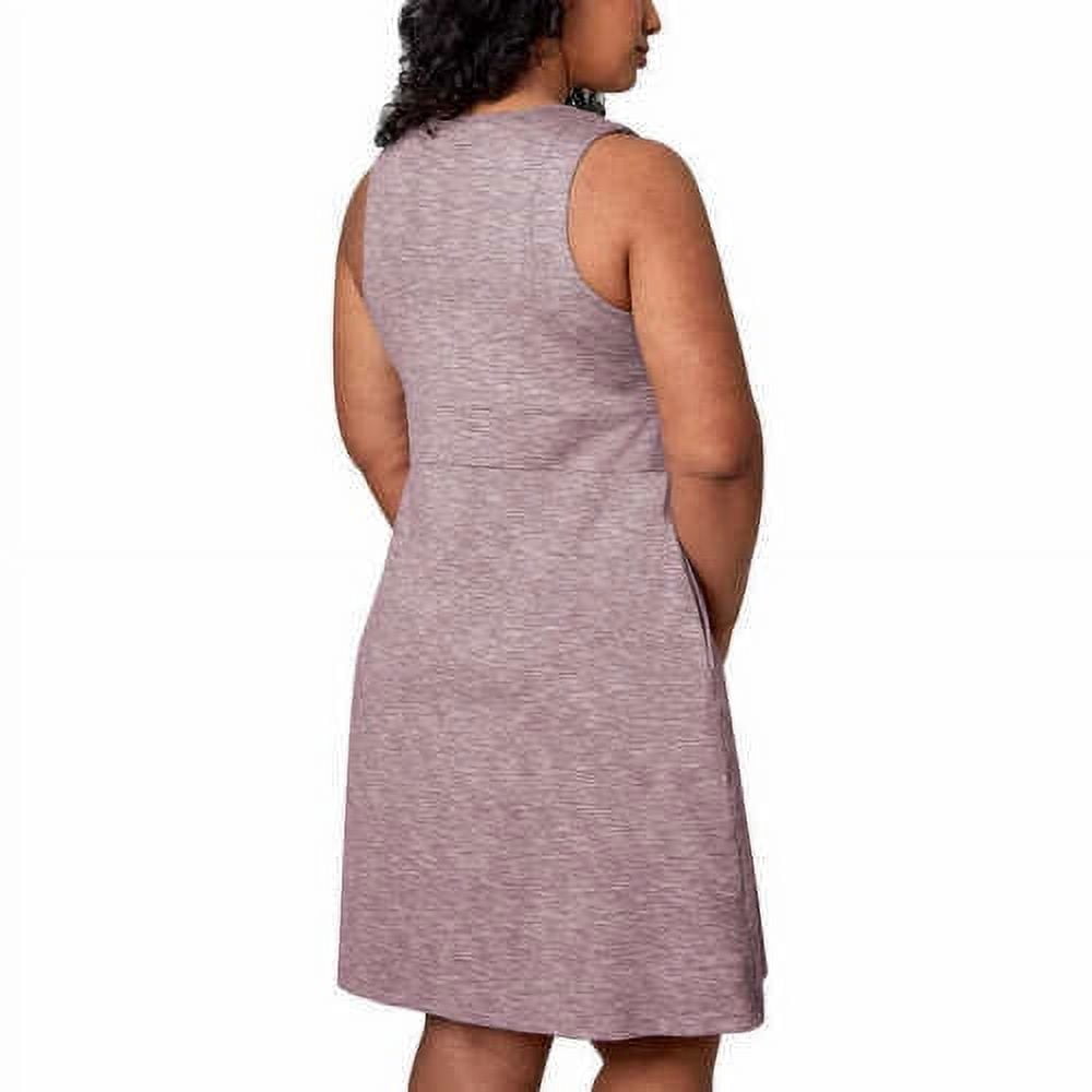 Mondetta Women's Active Dress, Elderberry Medium